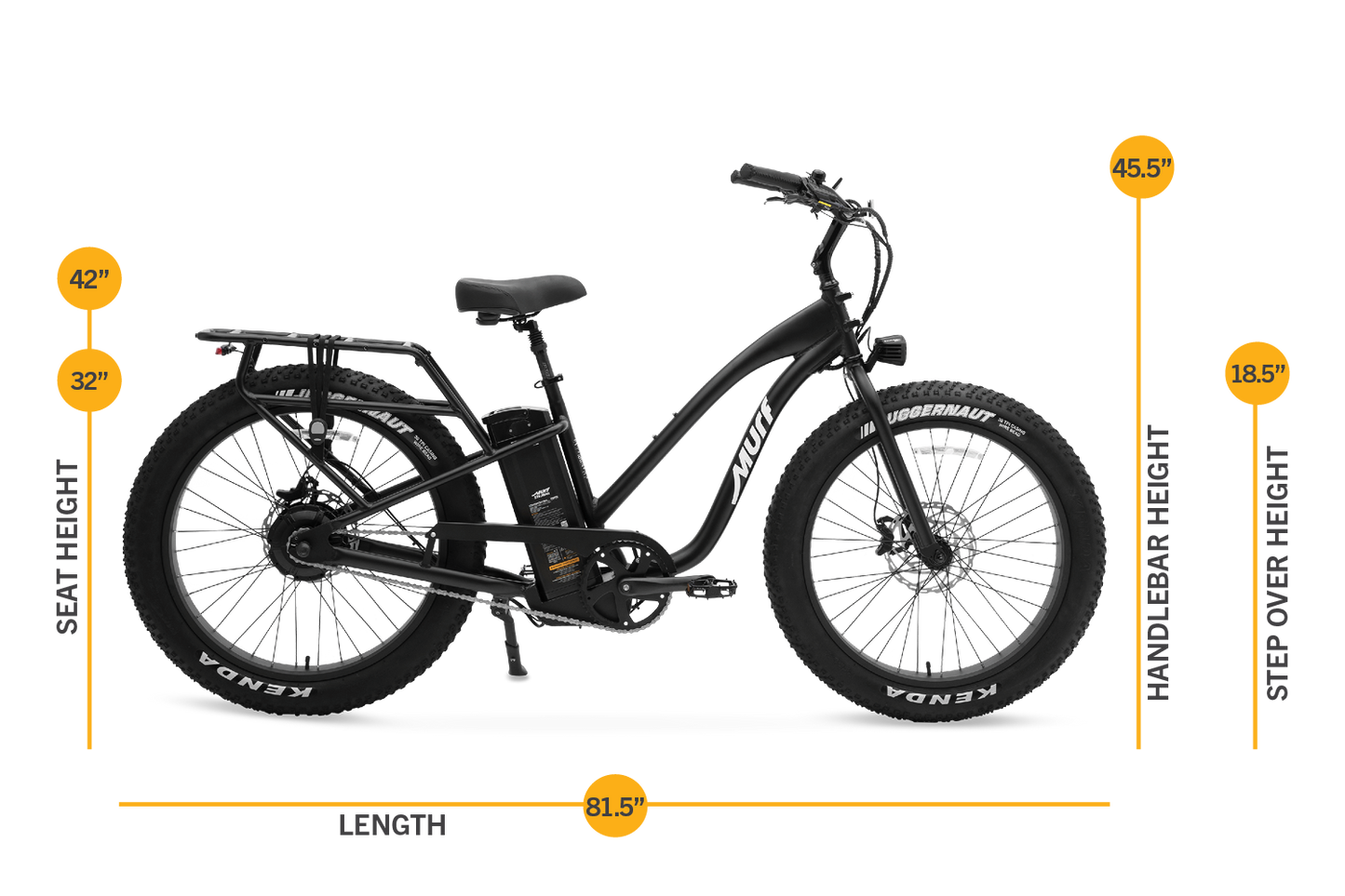 Murf Alpha Step Thru E-Bike