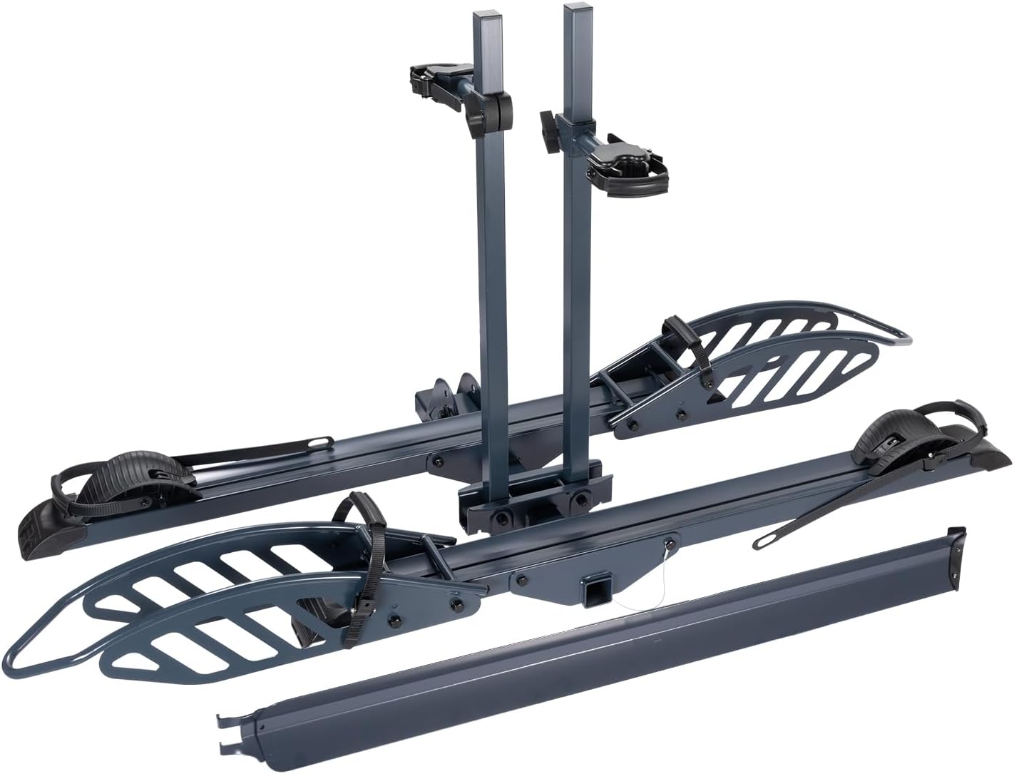 Carvot E-Bike Rack with Ramp, Foldable for (2) E-Bikes Carrier