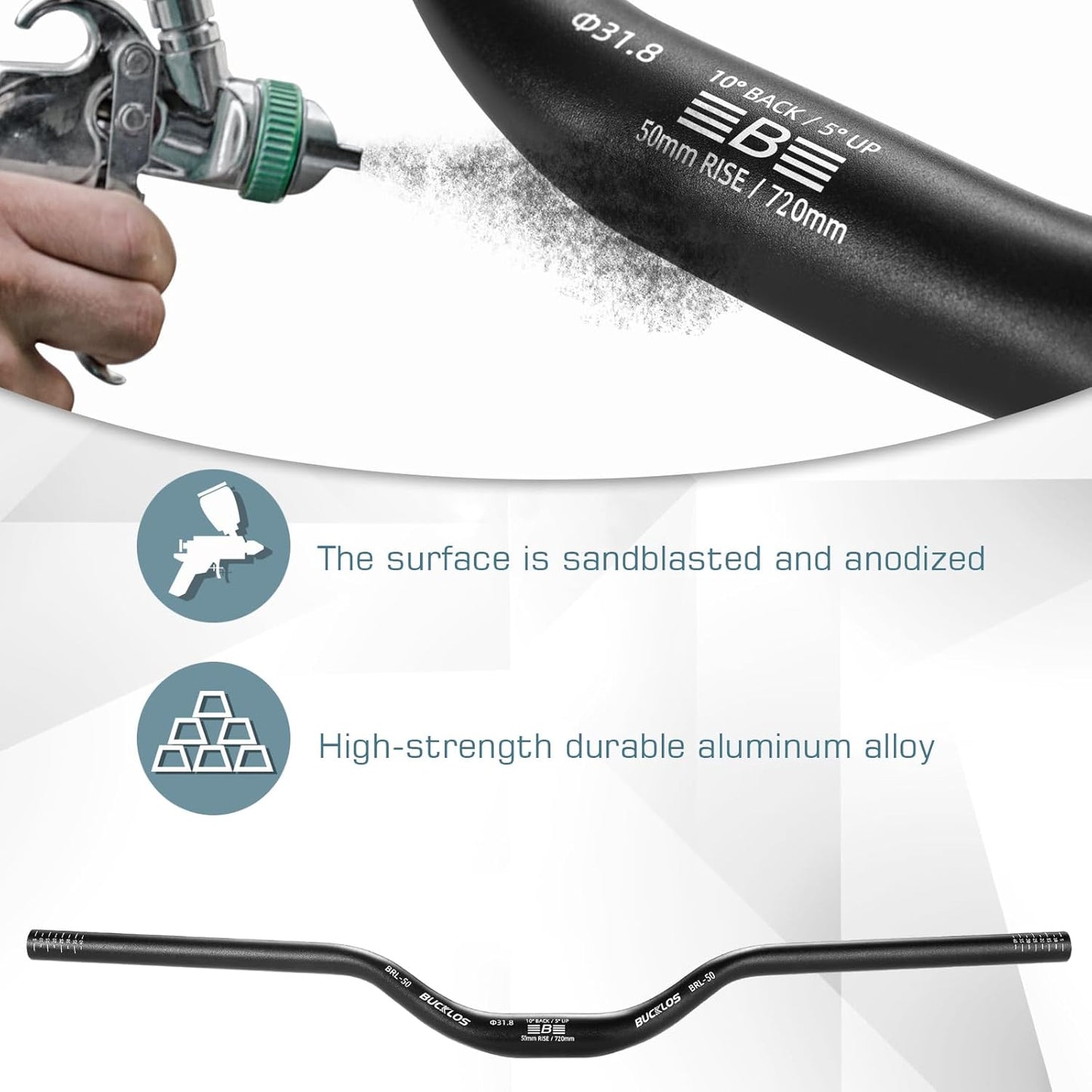 Bucklos Raised Handlebars
