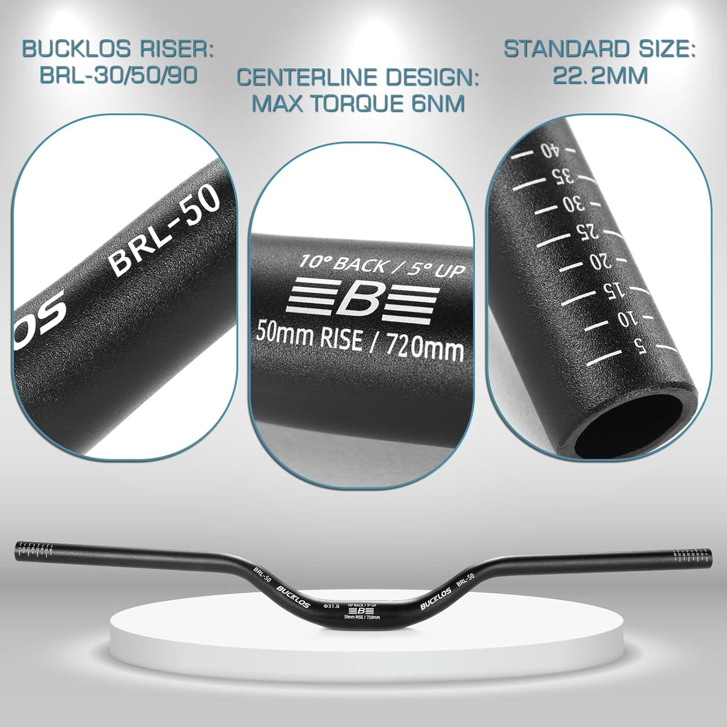 Bucklos Raised Handlebars
