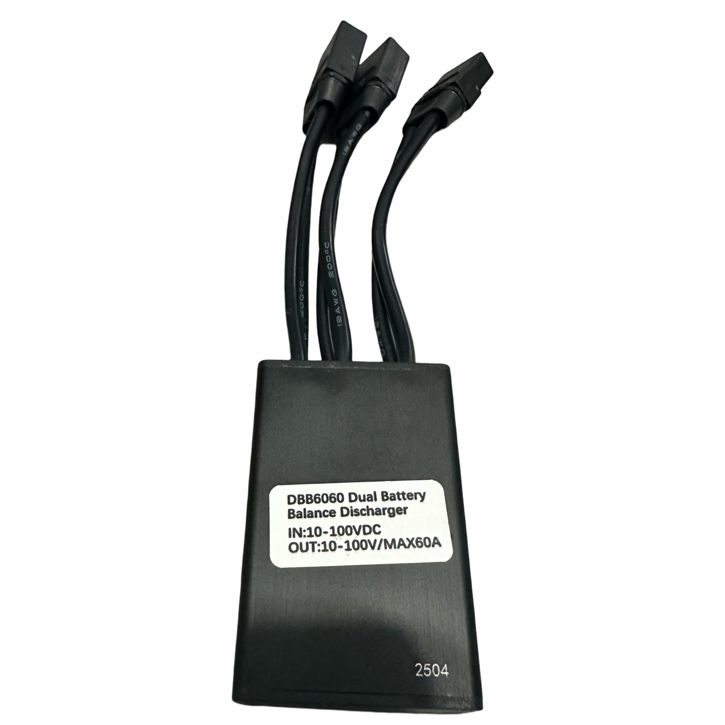 60A Dual Battery Discharge Balancer Kit (12AWG, XT90 Connector, XT90-XT60 Adapters M/F)