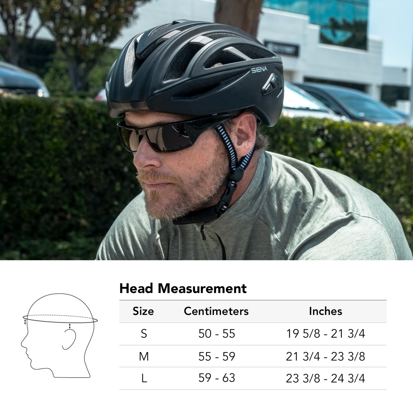 SENA R2X Road Cycling Helmet with Alexa Built-in