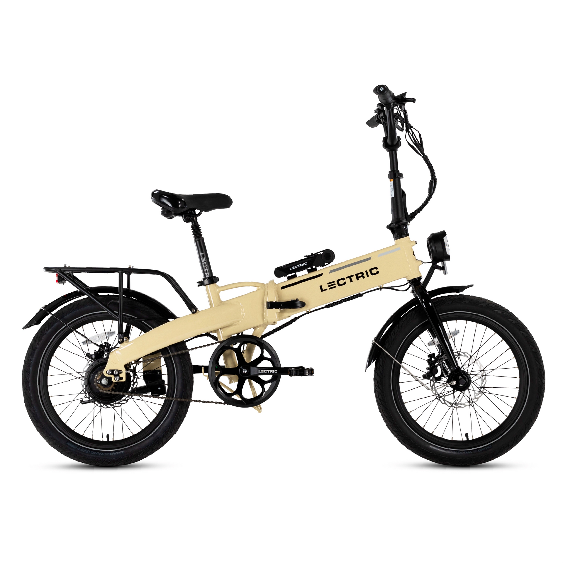 Lectric XP Lite2 Long-Range eBike in Sandstorm | Electric Commuter Bike | Adult Folding Electric Bike | Lightweight eBike