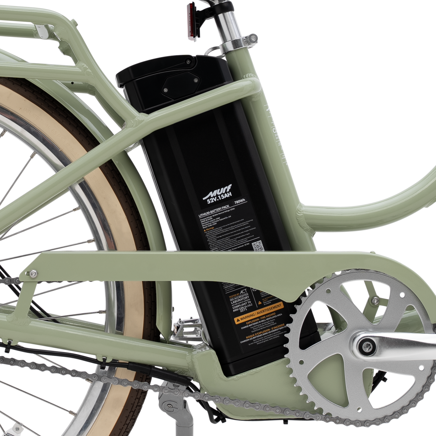 Murf Gigi Electric Beach Cruiser E-Bike