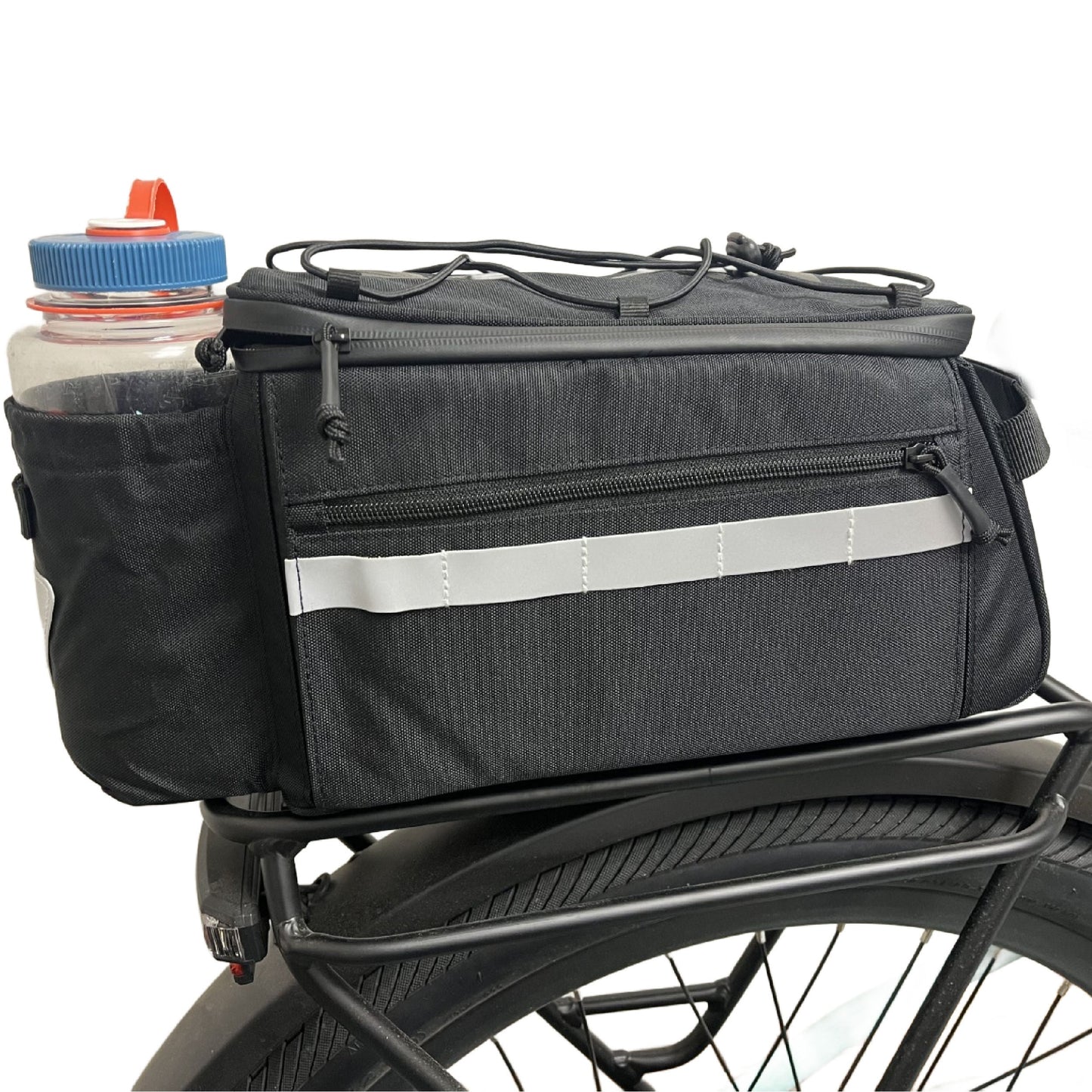 MIK Trunk Bag Big Momma Bicycle Rack Bag - Compatible with MIK (works only with MIK Rack - not Included)