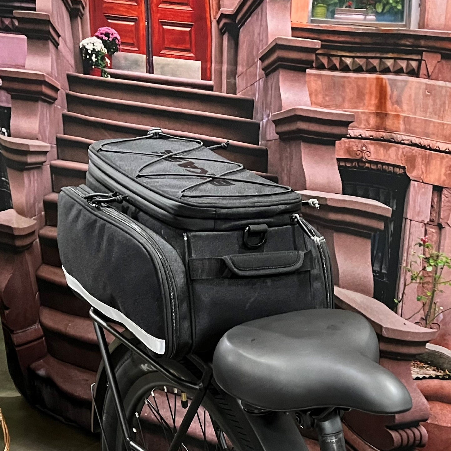 MIK Trunk Bag Big Daddy Bicycle Rack Bag (works only with MIK Rack - not Included)