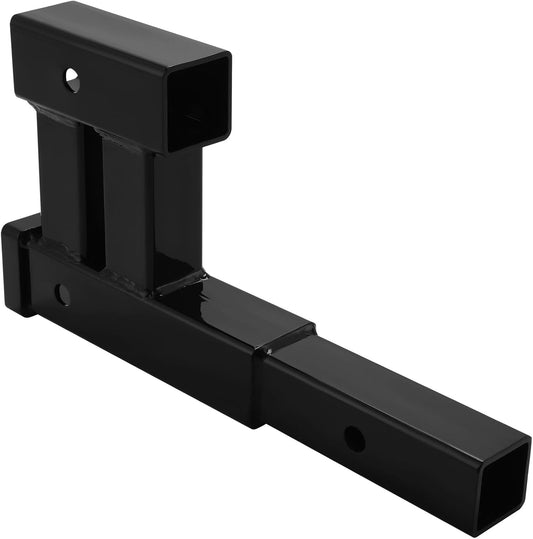 Pegstream Liner Dual 2" Trailer Hitch Receiver with Rise Drop Extender