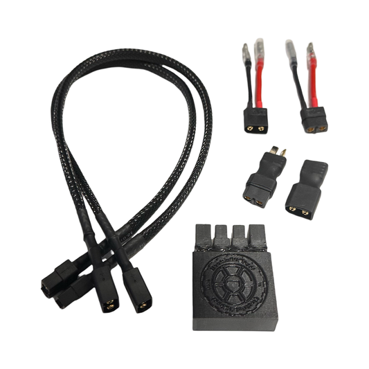 DateX2 Dx2 30A (60A MAX)  Universal Dual Battery Dual Output Discharge Balancer Kit (Bullet, T-Plug, XT60)