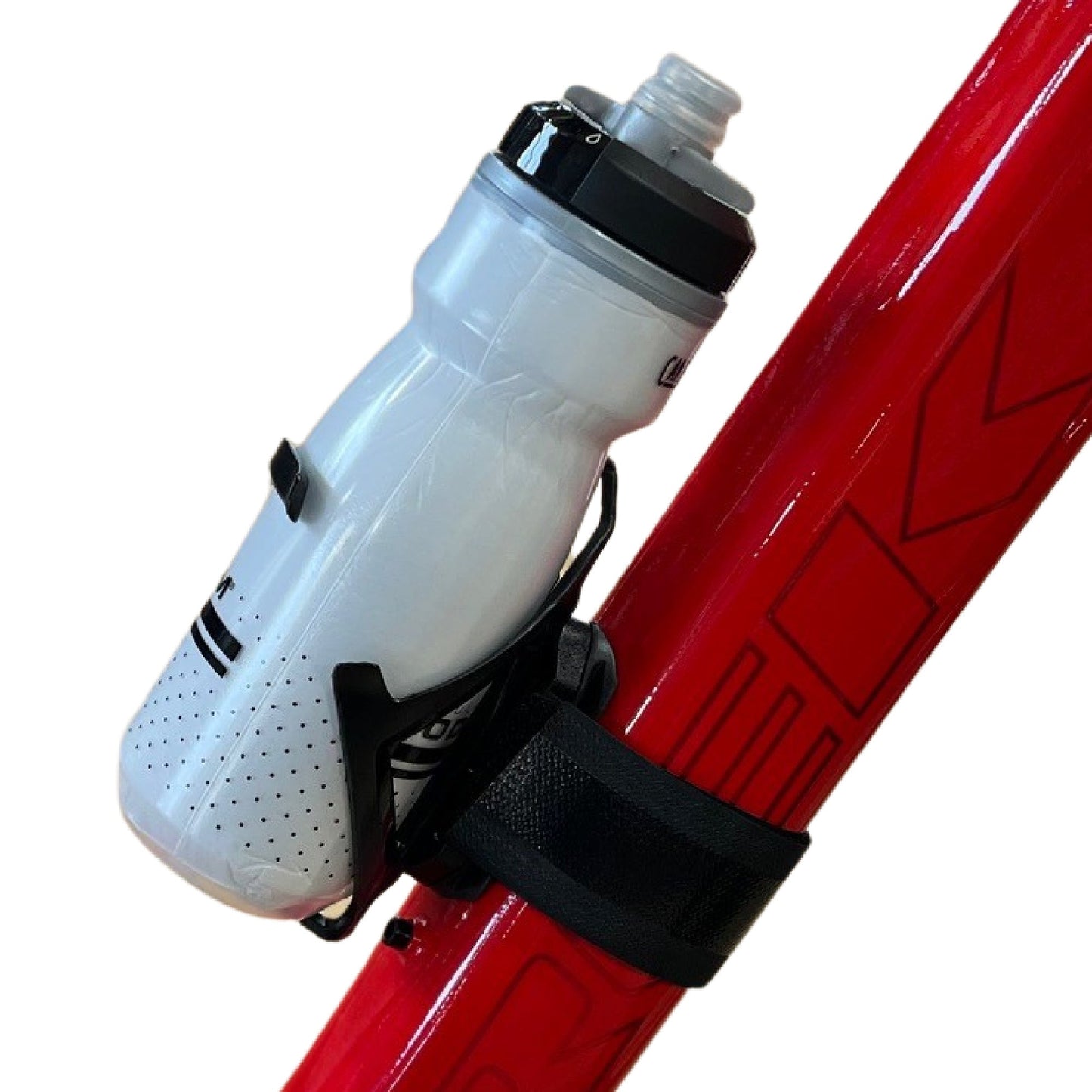 Side Load Water Bottle Bottle Cage with Strap