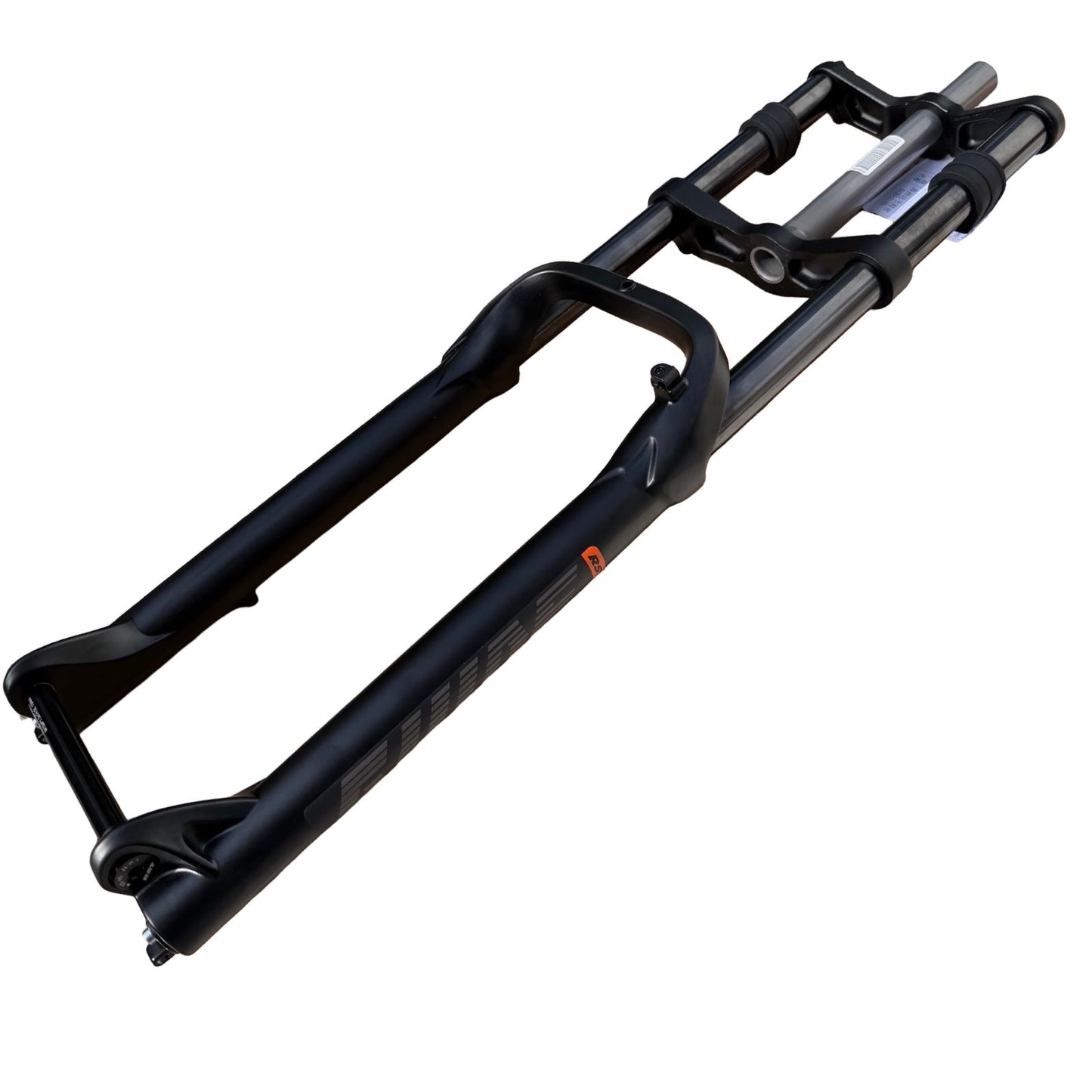 RST Guide Dual Crown Fork (26” Fat Tire) + Motorcycle Style LED Headlight Kit (12V, 2-pin Julet)