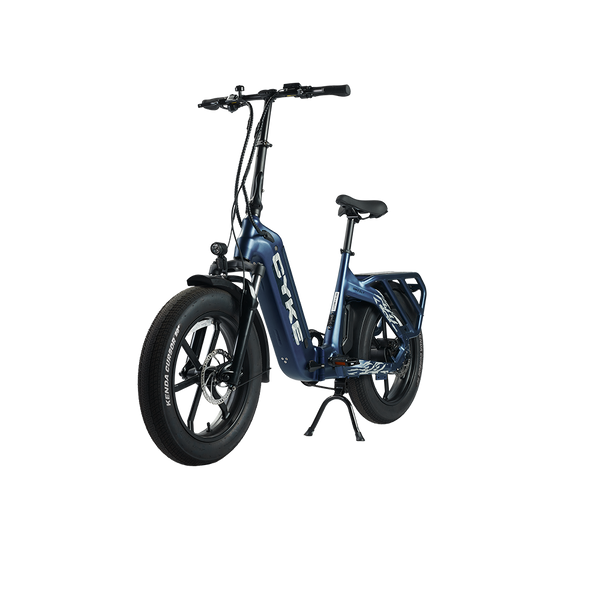 CYKE Grizzly Foldable E-Bike Classic Blue