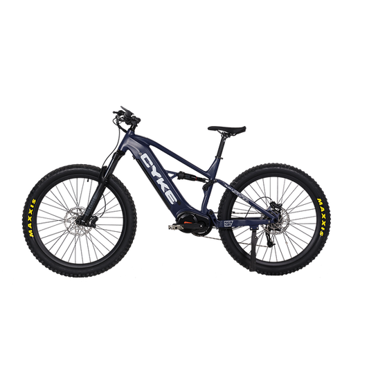 CYKE Falcon S Full-Suspension EMTB Dark Blue