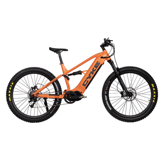 CYKE Falcon S Full-Suspension EMTB Flame Orange