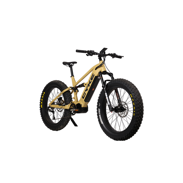 CYKE Falcon X Full-Suspension eMTB Desert Yellow