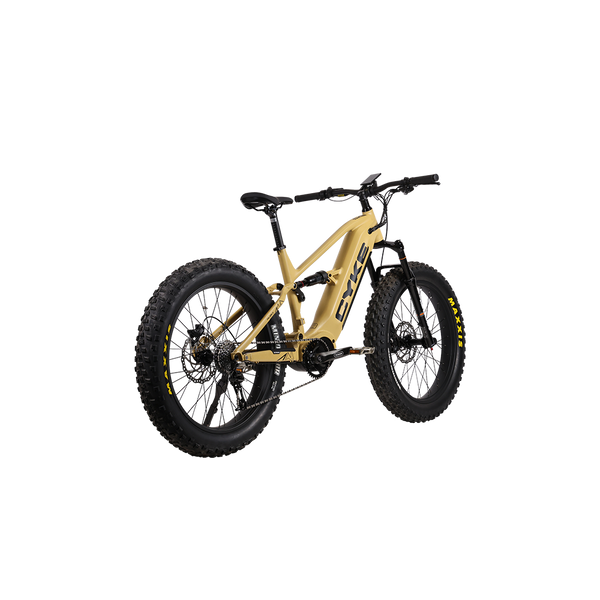 CYKE Falcon X Full-Suspension eMTB Desert Yellow