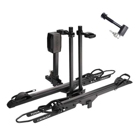 CRAVOT CyberRack E2 Electric Hitch Bike Rack, 2’’ Receiver, 200 LBS Capacity