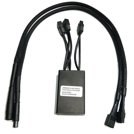 40A Dual Battery Discharge Balancer Kit (Z2095 2-Pin to XT60 Cables)