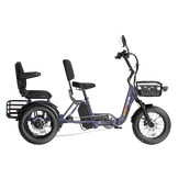Meet One Pair Electric Trike with Passenger Seat