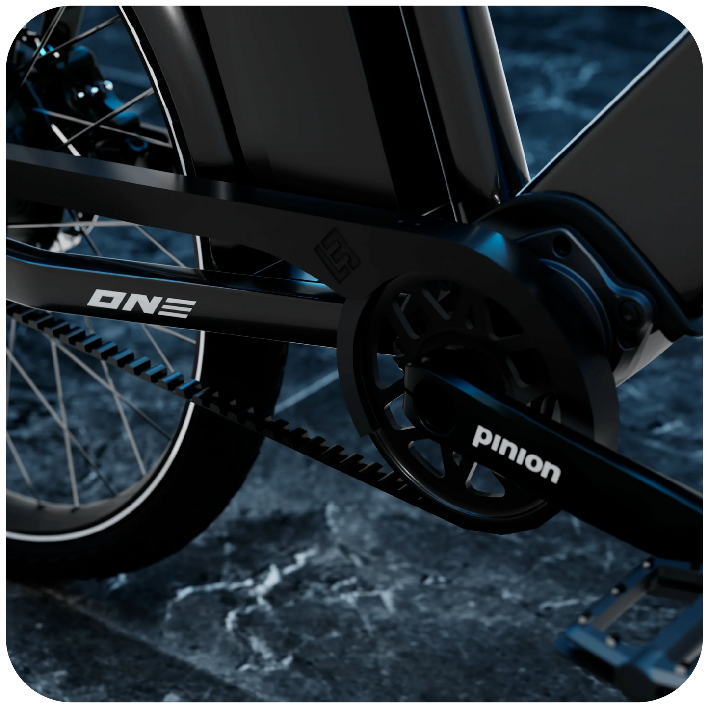 The ONE Belt-Drive E-Bike