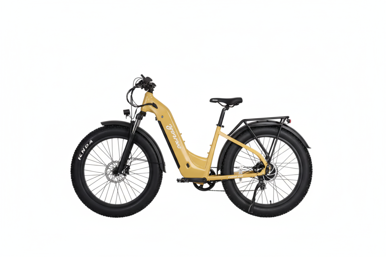 E-Scout Pro Step Through Reed Yellow