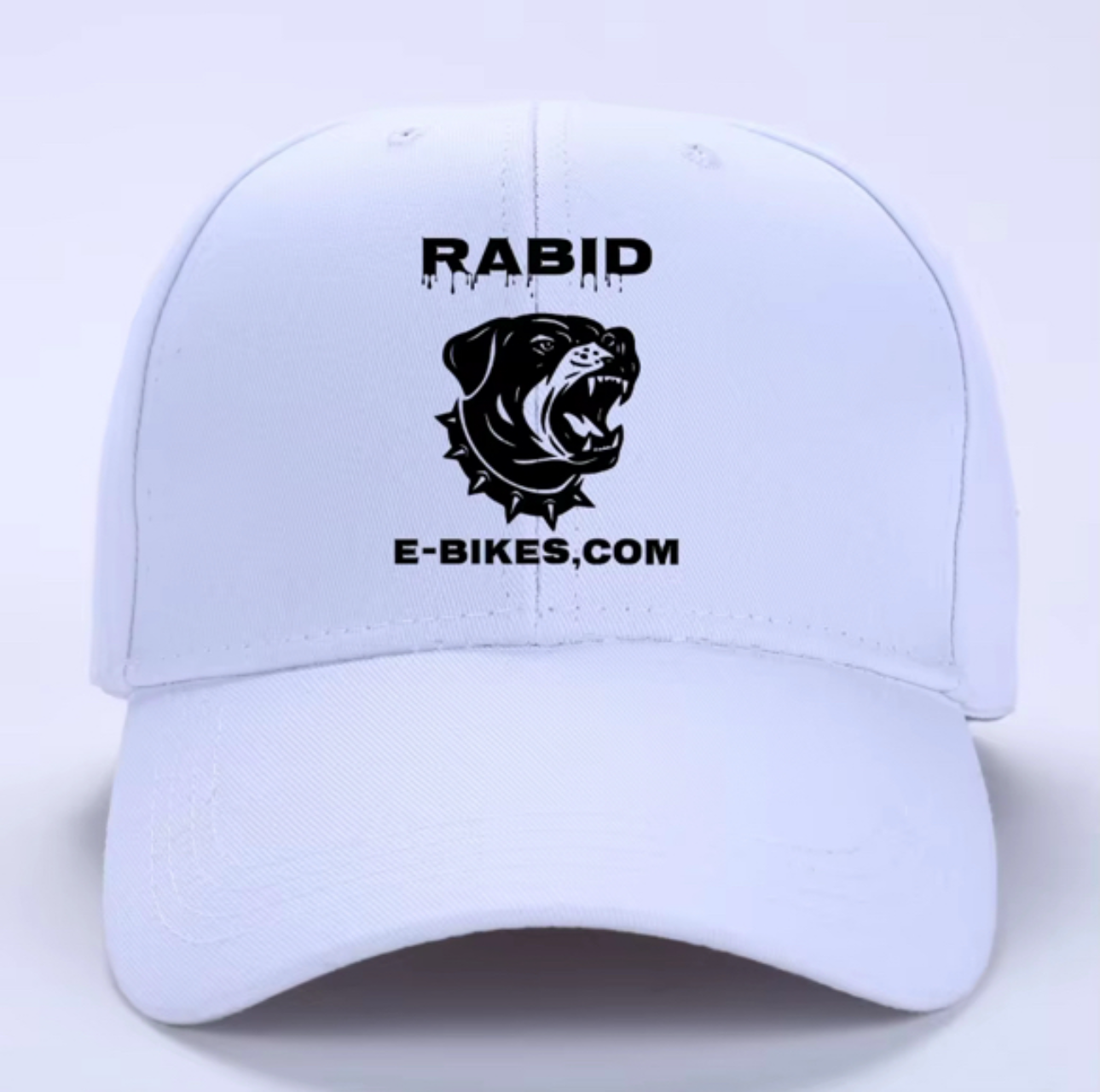Rabid E-Bike Hat White Buckleback