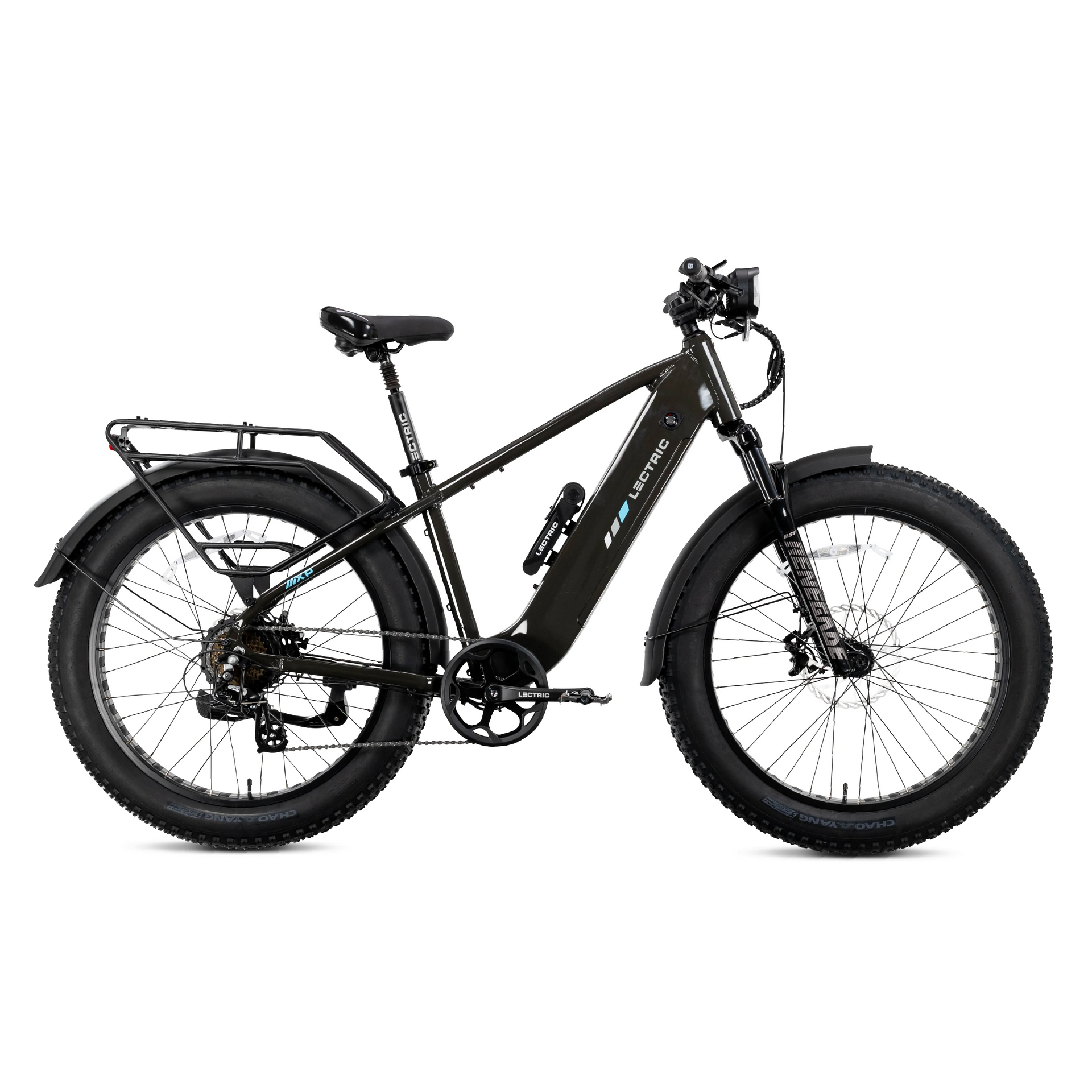 Lectric XPeak Tempest Grey High-Step 2.0 E-Bike Long-Range Off Road