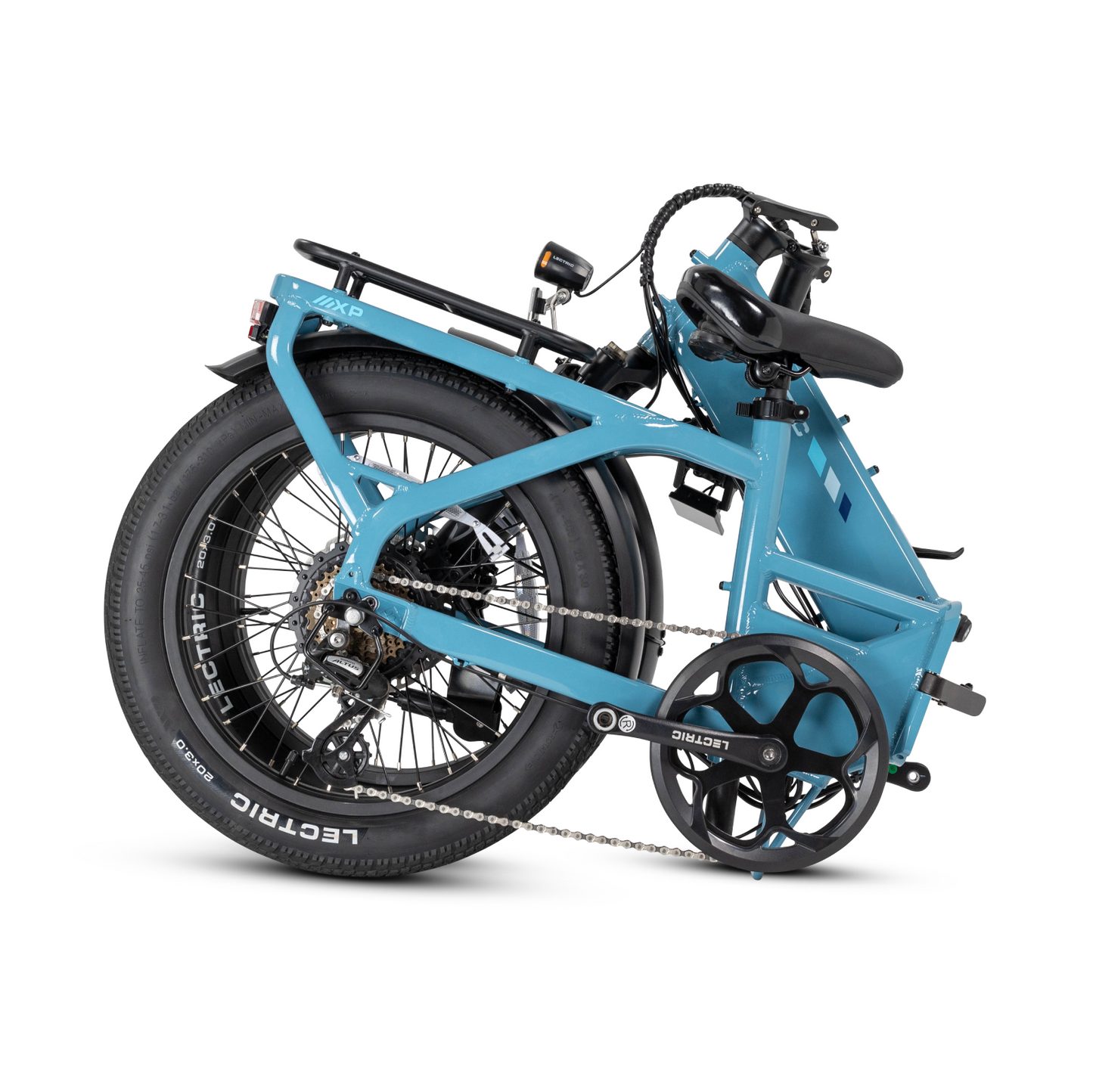 Lectric XP4 Stratus Raindrop Blue E-Bike