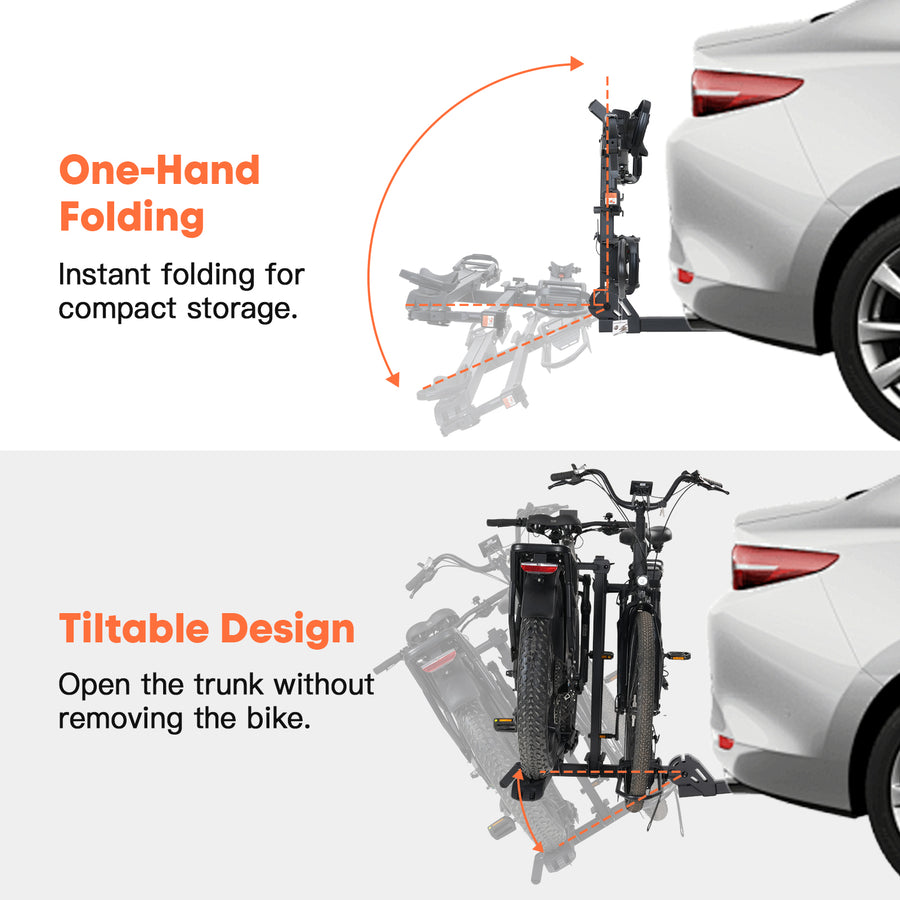 CRAVOT CyberRack E2 PLUS Hitch Bike Rack (Dual)
