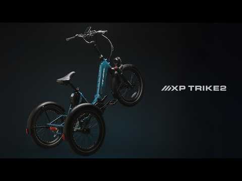 XP Trike2 Glacier Blue E-Trike