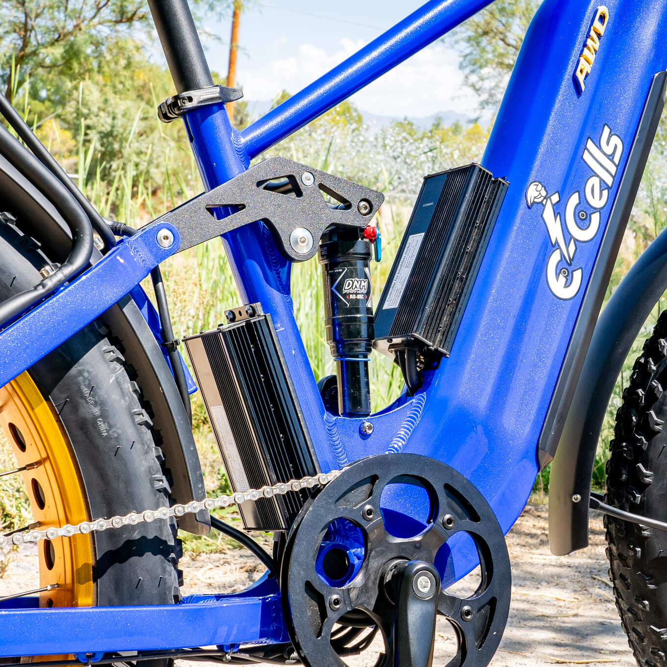 E-Cells AWD MONSTAR™ 3000w E-Bike