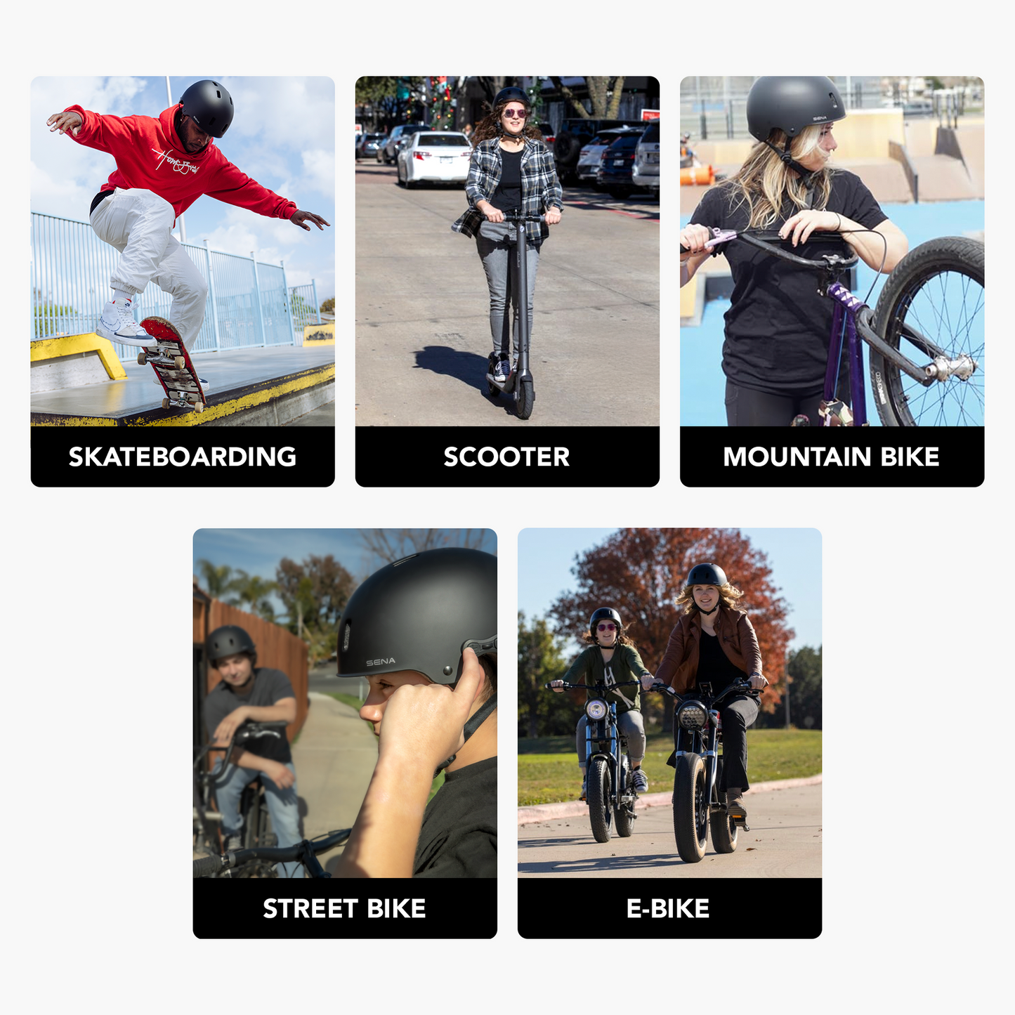 SENA Rumba Bluetooth Smart Communication Helmet